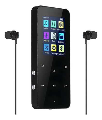 Reproductor De Musica Mp3 Player Mp4 Bluetooth Portatil Fm