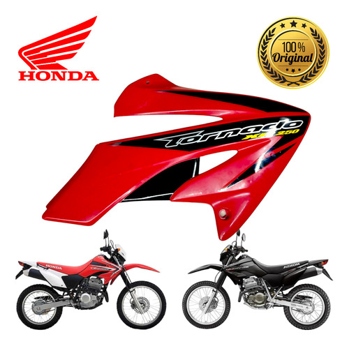 Carenagem Direita Honda 250 Tornado 2001 2005 2008 Seminov