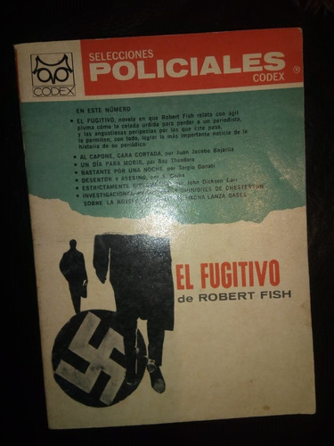 Libro El Fugitivo Robert Fish Selecciones Policiales Codex