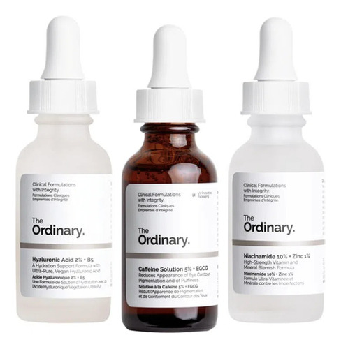 The Ordinary Hyaluronic + Caffeine + Niacinamide