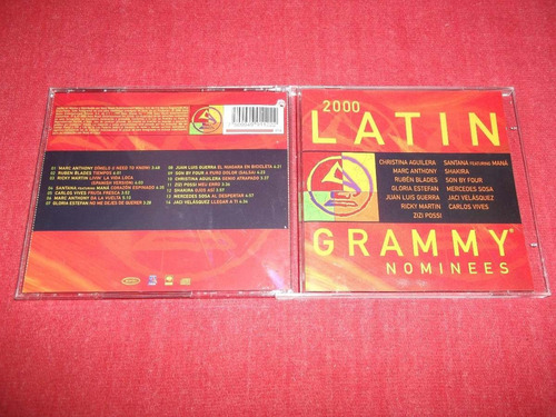 2000 Latin Grammy - Shakira Anthony Vives Blades Cd Mdisk