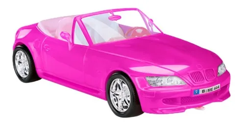 Carrinho Carro Conversível P/ Boneca - 46cm - Roma Babies