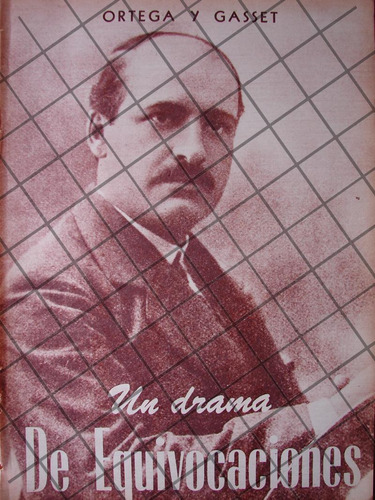 Cartel Antiguo Ortega Y Gasset 1956