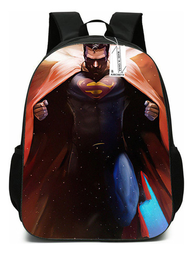 Mochila Infantil De Dibujos Animados De Superman Con Mejores