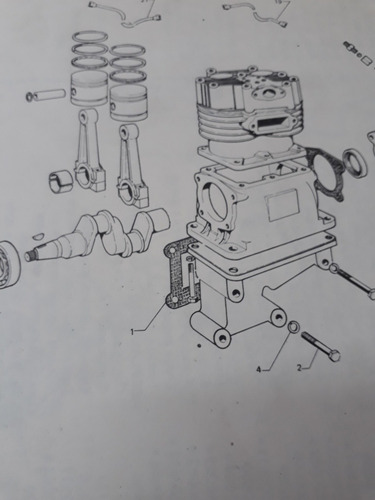 Piston Compresor Perkins 6-354