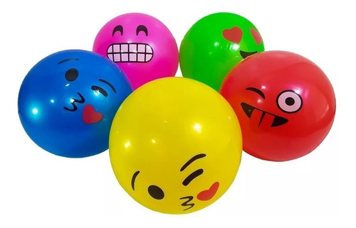 Balón Pelota Desinflada Para Colgar Colores Diseños