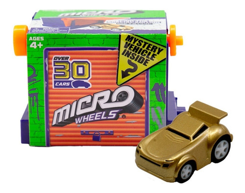 Micro Wheels Mini Autos Cajita Garage Sorpresa Wabro Manias