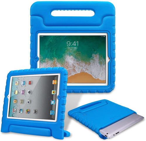 Funda Para iPad 2 / 3 / 4 Para Ninos Azul