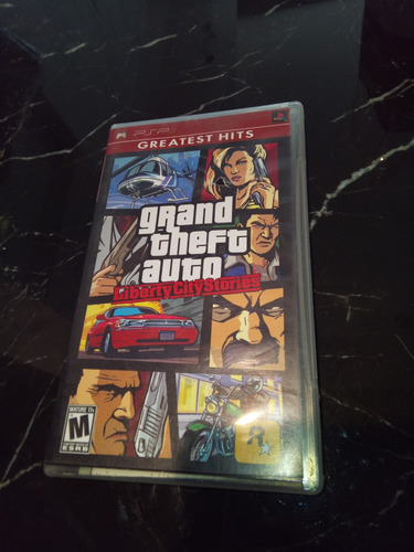 Playstation Psp Grand Theft Auto Liberty City Stories + Mapa