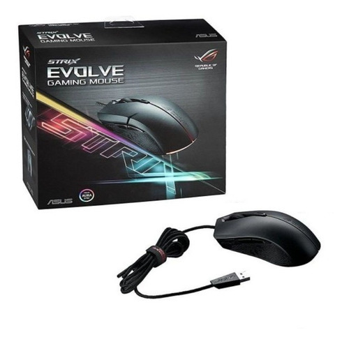 Ratón USB para juegos Asus Rog Evolve RGB 7200 dpi 90mp00j0-b0ua00