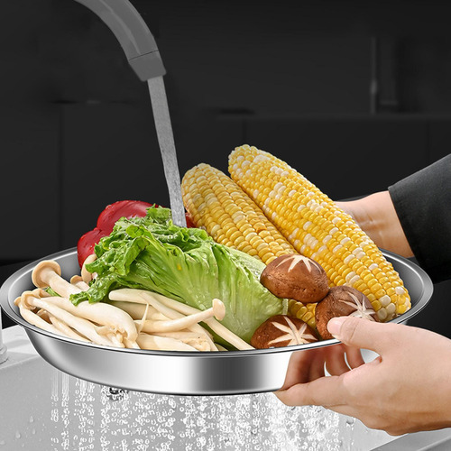 Olla Vaporera Plato Para Cocinar Al Utensilio De 30 Cm