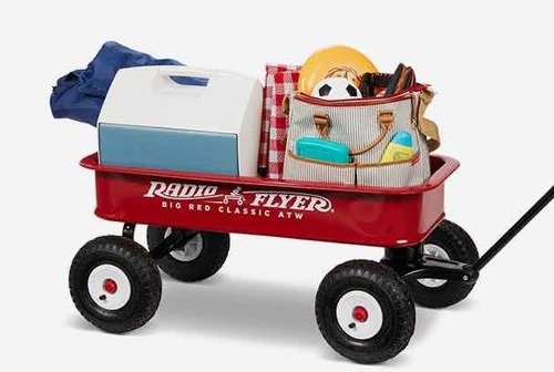 Carrinho De Puxar Radio Flyer Classic Big Red Wagon