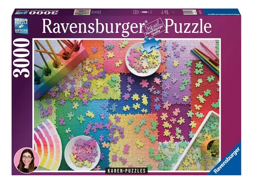 Ravensburger - Puzzle En El Puzzle, 3000 Piezas, Puzzle Adul