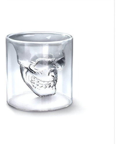 Vaso Modelo Doomed Skull De 150ml