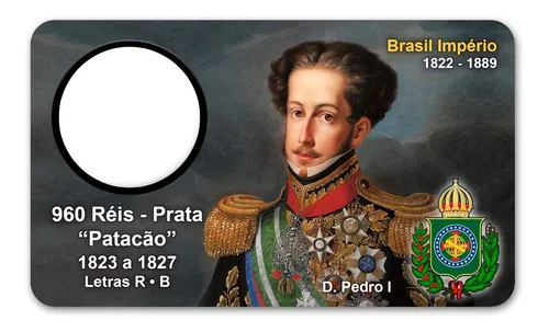 comprar Display Expositor Para Moeda 960 Réis Patacão De Prata Mod 4