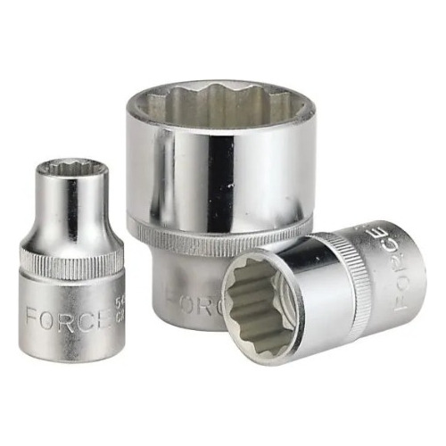Dado Poligonal Corto Cuadrante 1/2 De 26mm Marca Force