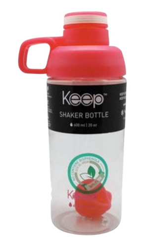 Botella Deportiva Shaker Keep 600 Ml - Fitness - Batidos