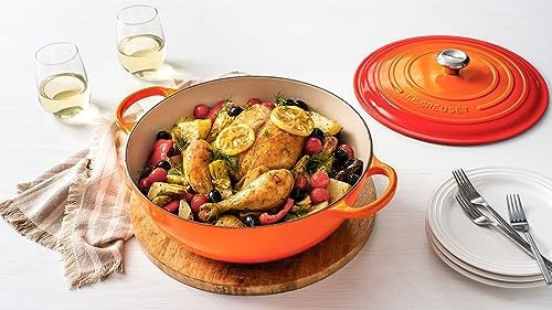 Horno De Chefs De Hierro Fundido De Le Creuset, 7.5qt, Ostra