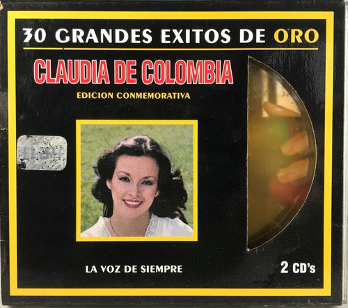 Claudia De Colombia - 30 Grandes Éxitos De Oro