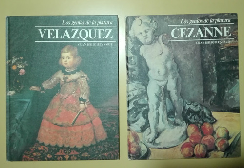 Genios De La Pintura  2 Tomos Velazquez Y Cezanne