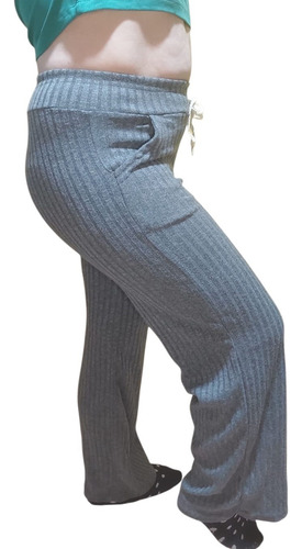 Pantalòn Palazzo De Lanilla Morley Con Bolsillos