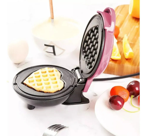 Para Minielectrodomesticos, Gofres En Forma De Corazón