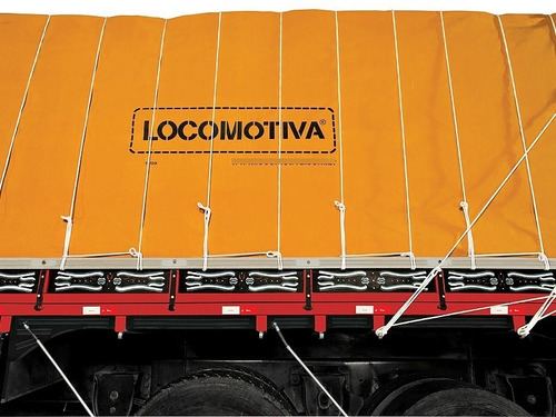 Encerado - Lona Oficial Locomotiva 100% Algodão Fio 8 4x3m