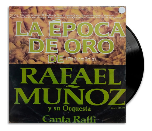 Rafael Muñoz - La Época De Oro - Lp