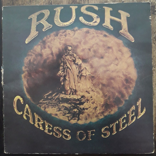 Lp Vinil (g+) Rush Caress Of Steel Ed Br 1977 Gat Skyline 