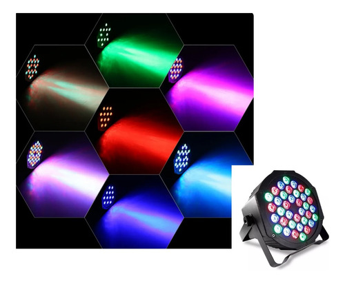 Pack 4 Unidades Tacho Led 36 X 1.5w Luces Led,eventos,fiesta