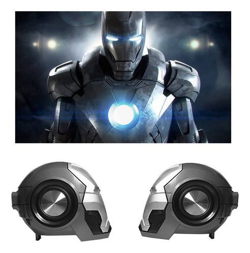 Bocina Portátil Bluetooth Bumblebee Optimus Prime Iron Man