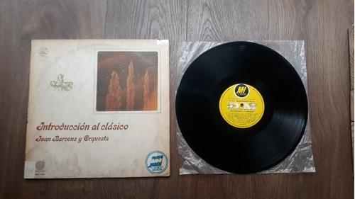 Juan Barcons - Introducción Al Clasico - Disco Vinilo 