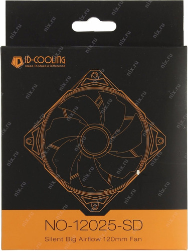 Imagen 9 de 9 de Cooler Gabinete 120mm 1600rpm 60cfm Antivibracion Id-cooling