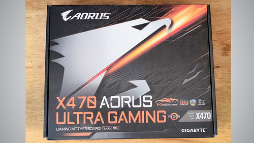 Tarjeta Madre Gigabyte X470 Aorus Ultra Gaming Skt Amd Am4 Negro (Usado)