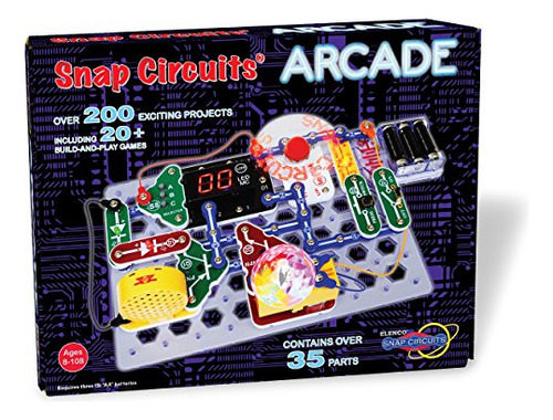 Kit De Exploración Electrónica Snap Circuits Arcade Sca-200