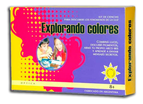 Juego De Ciencias Para Todos - Kit Explorando Colores