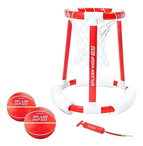 Juego De Baloncesto De Piscina Flotante Gosports Splash Hoop