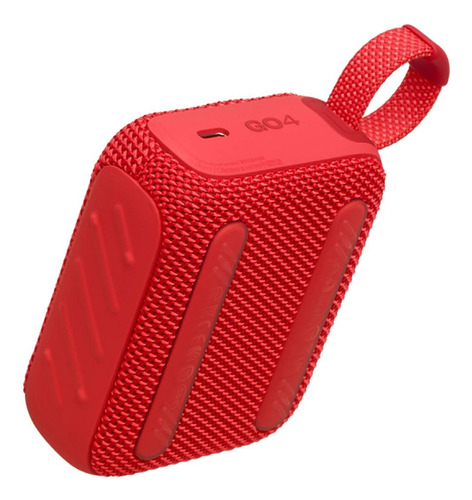 Parlante Jbl Inalámbrico Bluetooth Go4 4.2w Rojo