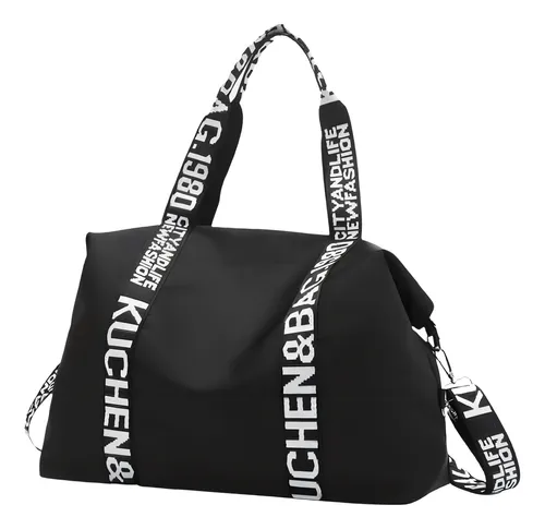 Bolsa de gimnasio y culturismo de color rosa para mujer