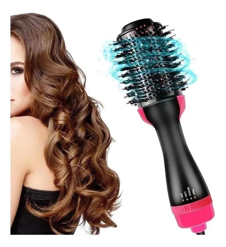 Cepillo Secador De Pelo Voluminizador Electrico Anti Frizz