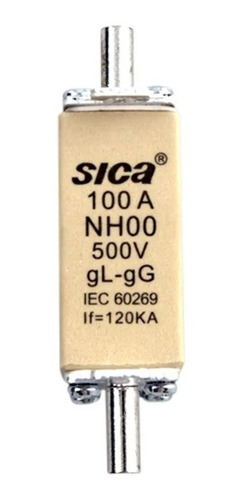 Fusible Nh Tamaño 00 100a Sica Pronto Electrica