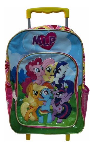 Combo Oferta Mochila Carro Pony O Frozen + Cartuchera