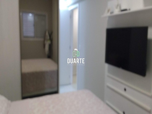 Imagem 18 de 28 de Apartamento Novo, Pertinho Da Praia, Apartamento Em Santos. - Ap03721 - 69340092