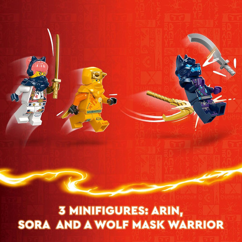 Lego Ninjago Joven Dragón Riyu Juego Con 3 Minifiguras Ninja