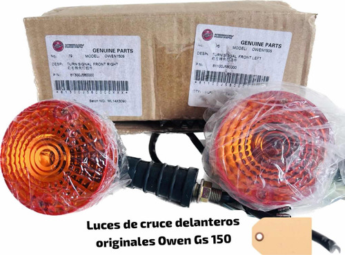 Luces Delanteras De Owen Gs 150 Originales