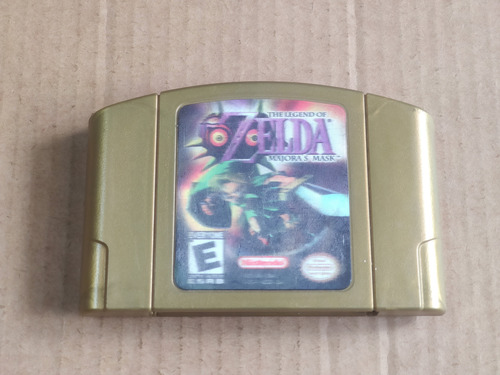 Zelda Majoras Mask Holografica - Original - Nintendo 64 N64 (Usado)