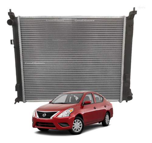 Radiador Nissan March/versa 2012/2015 Caja Automatica