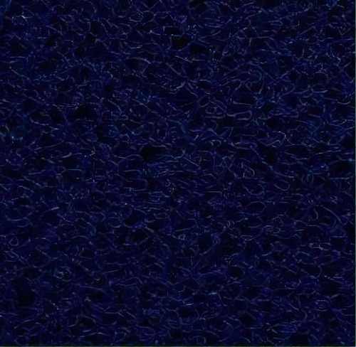 Tapete Capacho 130x80 Liso 13mm Antiderrapante Cor Azul-marinho Desenho Do Tecido Trama Vinílica 13mm