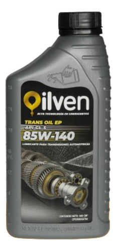 Aceite De Transmision 85w140 0.946 Lt Oilven