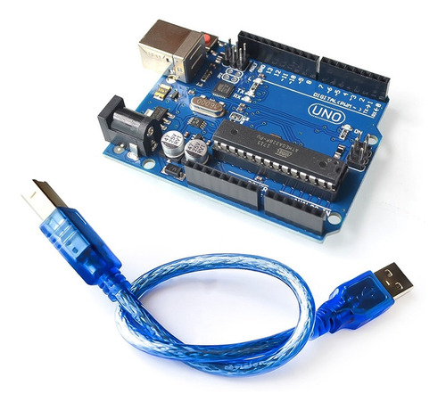 Compatível Com Arduino - Uno R3 Atmega328 Atmega 16u2 + Usb